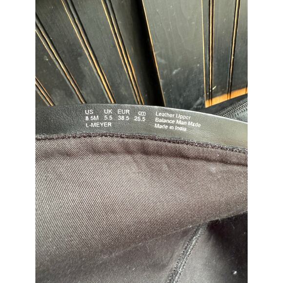 Franco Sarto Black Leather Riding Boots Women’s 8.5 - Picture 6 of 10